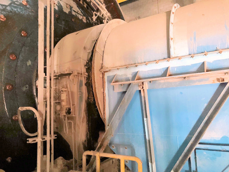 Used Svedala 15' W X 29' L Ball Mill With 3750 Hp Motor)